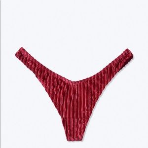 VS Pink Velvet Marlot‎ Night High-Leg Thong